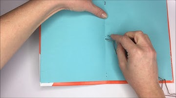 My Movie upcycled cereal box into notebook