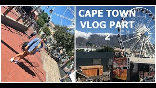 TRAVEL WITH ME || CAPE TOWN SOUTH AFRICA| V AND A WATERFRONT, GROCERY SHOPPING AND MR PRICE.