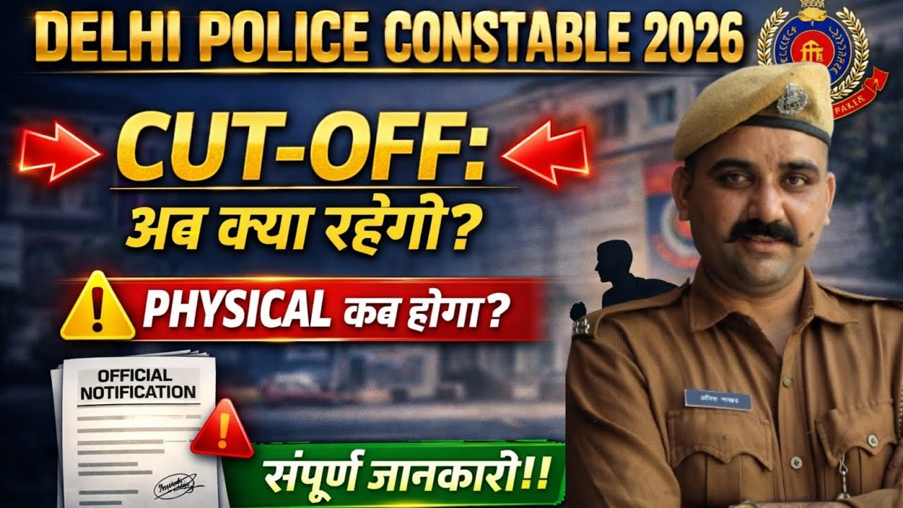 Delhi Police Bharti 2025 || Kab Jari Hoga Result || Kya Rhegi Cut-Off ||  Kab Tak Hoga Physical || 