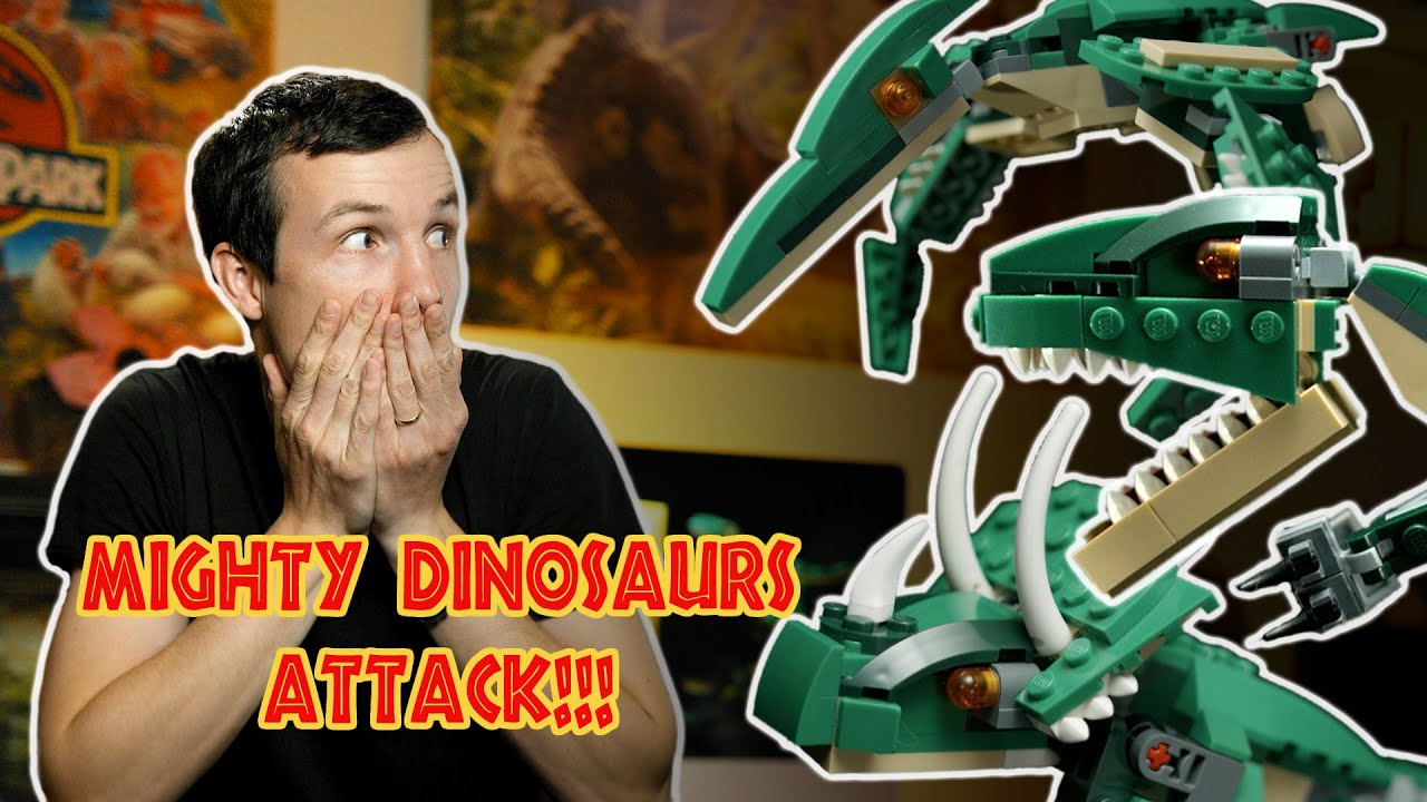 MIGHTY DINOSAURS ATTACK | Lego Creator Mighty Dinosaurs 3 in 1 Review