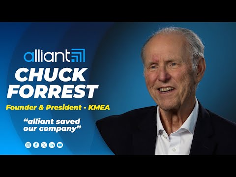 "alliant Saved Our Business" says Chuck Forrest | How alliantgroup Helped Save KMEA | alliant - video from alliantgroup