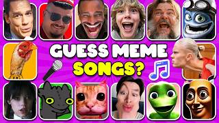 Guess the Meme SONG l 67, Tu Cosita, Wednesday, Chicken Banana , Cosita, Haaland