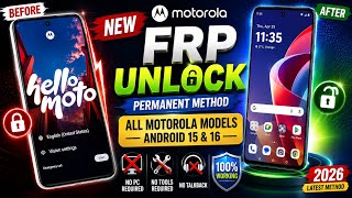 Motorola FRP Bypass 2026 | How to Remove Google Lock (Latest Security Patch) | No PC | Easy Method screenshot 2