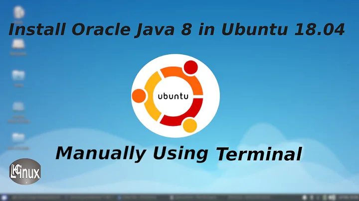 Install Oracle Java 8 Manually On Ubuntu 18.04.3