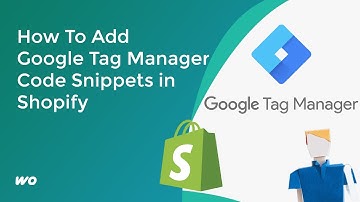 How To Add Google Tag Manager(GTM) Code Snippets in Shopify | EASY