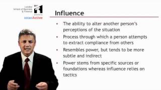 LSBF Global MBA - Lecture in Power and Influence
