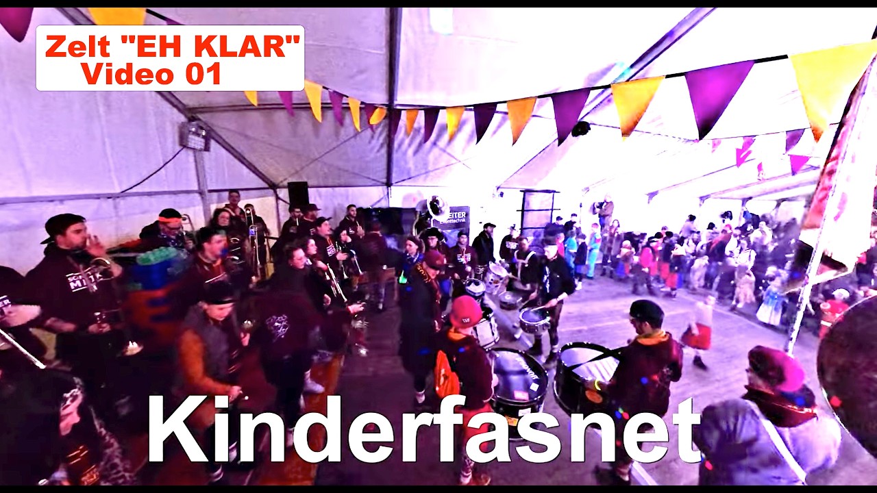 🔥Fasching Hohentengen 2026 – Kinderfasnet & Lumpenkapellen im Faschingszelt 