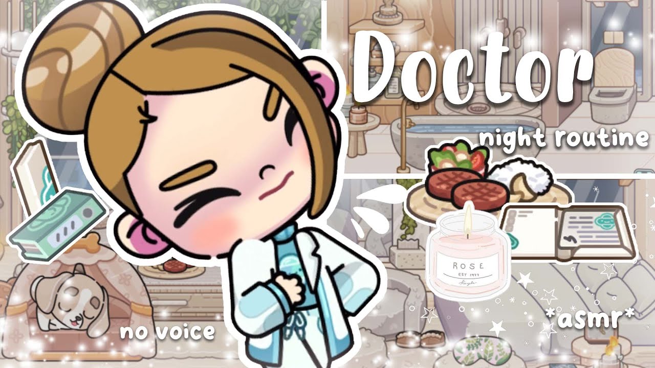 My Night Routine as a Doctor🩺 🚿 💆‍♀️| Avatar World