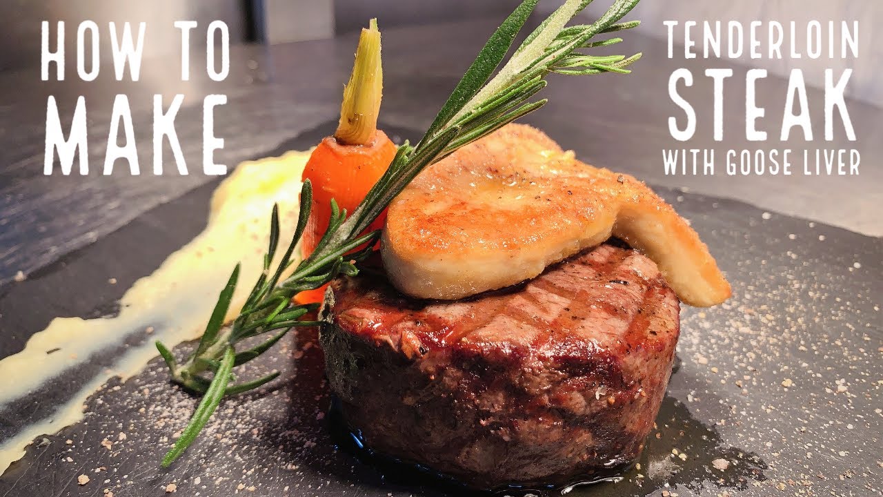 Making a Tenderloin Steak with Goose Liver Billy in the Kitchen YouTube