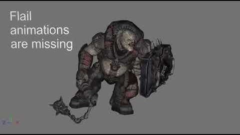 GoW Judgment Berserker, Boomer, Serapede, TheronGuard, WyrmNemacyst (.c4d)