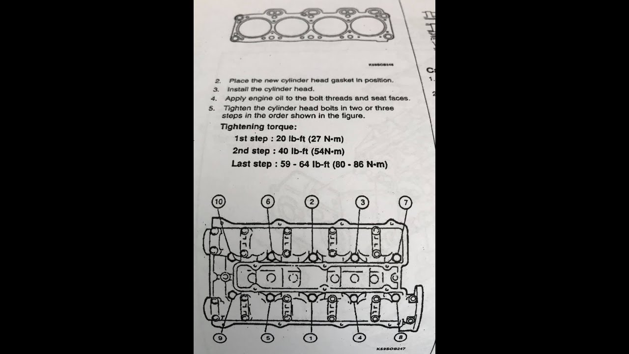 เปลี่ยนประเก็นฝาสูบ Kia Sportage Rebuild Cylinder Head gasket EP5 kia
