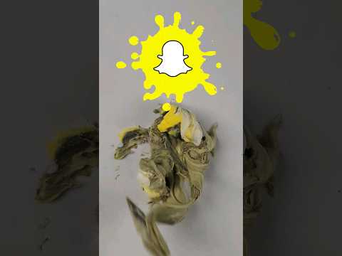 Color Mixing With Clay Snapchat Logo Shorts Artofriya