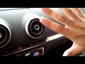 Audi A3 Interieur-Design: Display, Luftdüse und Unterwäsche bei der Limousine  ;-)