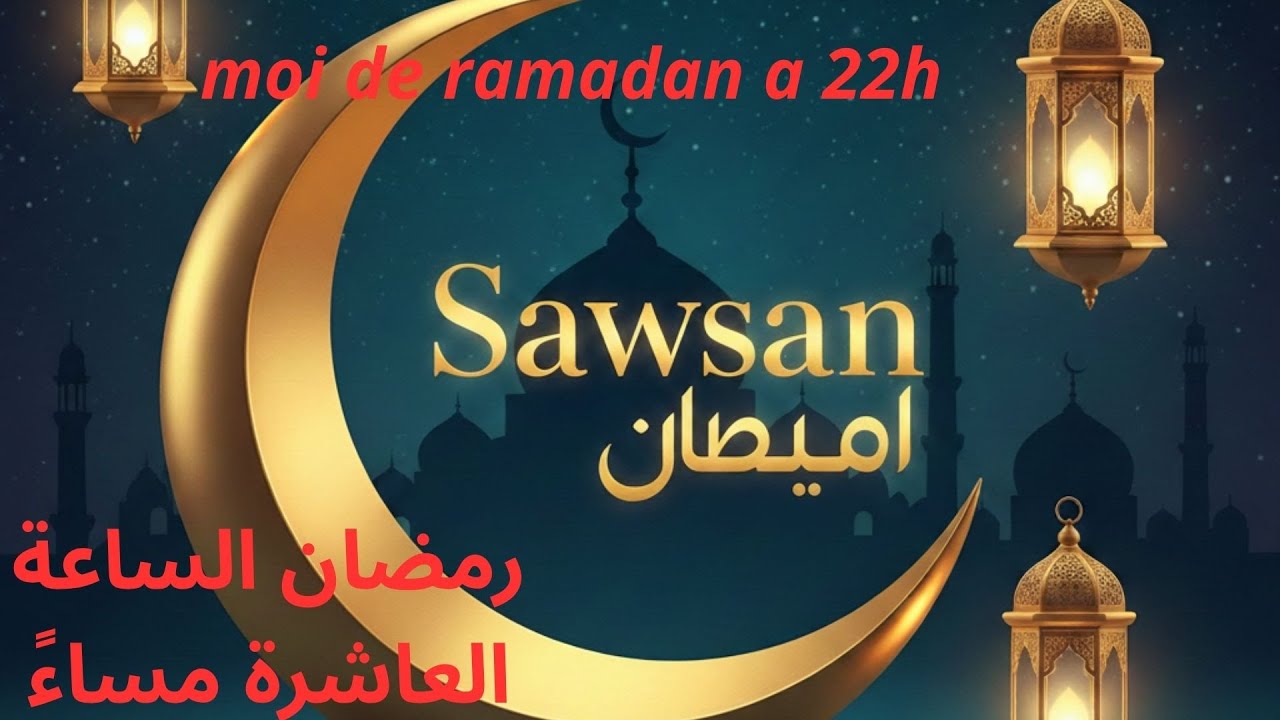 🌙  البث المباشر في رمضان – تغيير التوقيت إلى 22:00