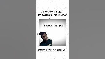WHERE IS MY TREND TUTORIAL IN CAPCUT! #capcut #edithelp #edit #capcutpioneer 