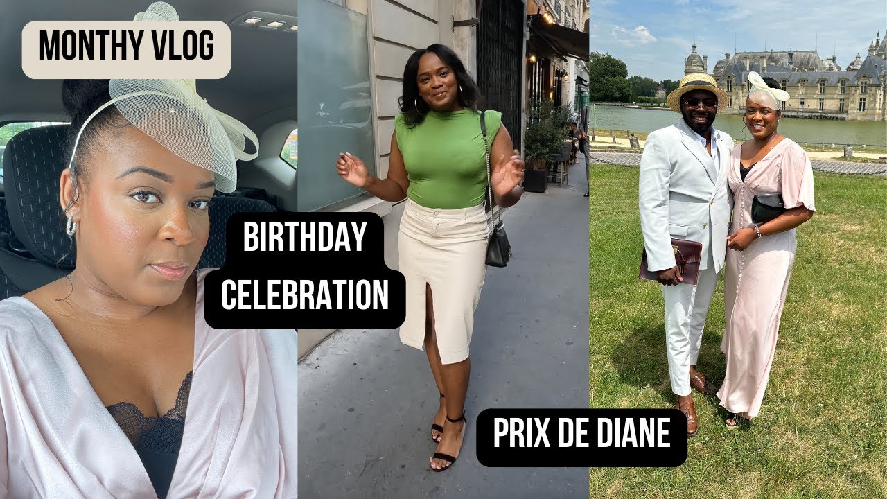 MONTHLY VLOG - Birthday celebration, Haul Tatiana B. & The Ordinary, Prix de Diane
