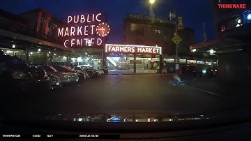 Thinkware X330 Road Trip Series: Night Cruise in Seattle, WA.