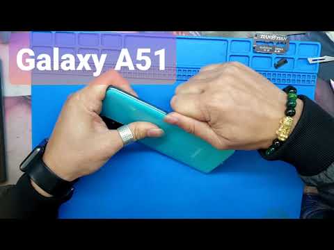 Instructions To Remove The Samsung A51 Device Remove The Galaxy A51 Back Cover Replace The Charger 