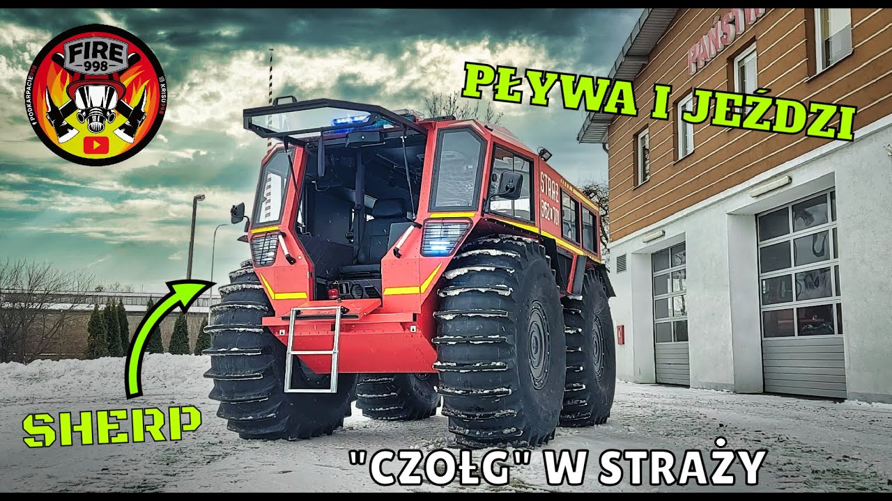 SHERP W STRAŻY | PŁYWAJĄCY POJAZD | ALARM PRZERWAŁ SESJE - JRG 2 CHEŁM