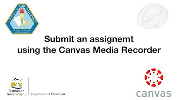 Canvas Student - Submit an assignment using Media Recorder
