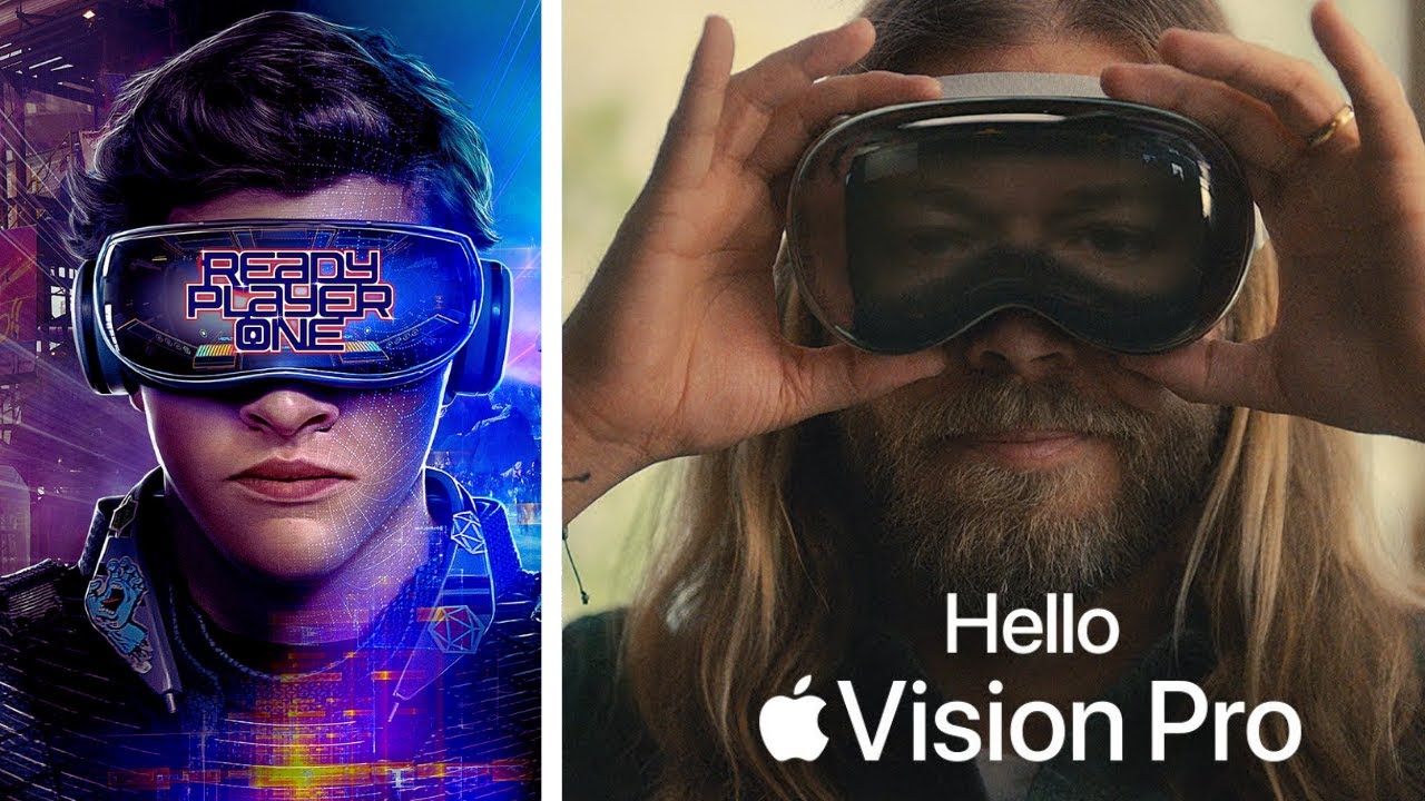 Can't believe Apple COPIED the intro to Ready Player One!