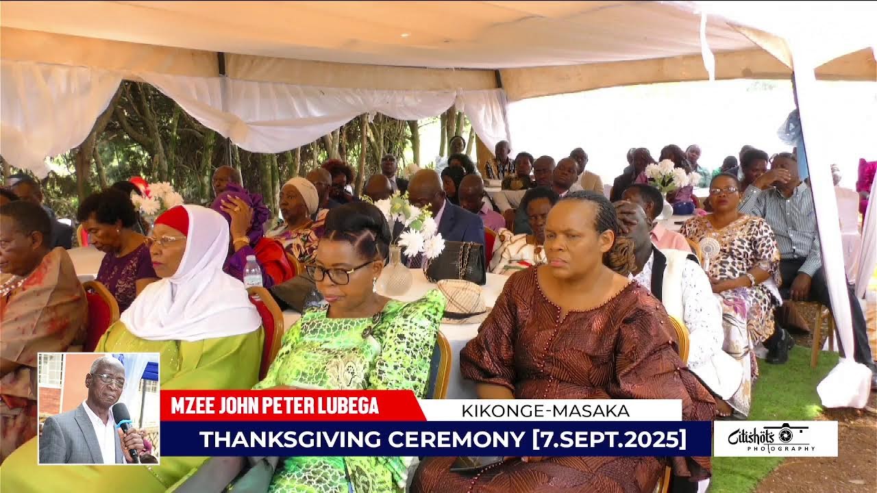 Mzee John Peter Lubega Thanksgiving