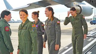 All Female Flight, U.S. Air Force C-17 Globemaster III Aircraft