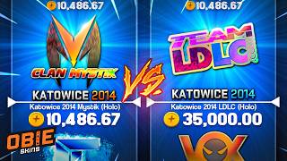 OMG... THIS INSANE BATTLE ALL CAME DOWN TO THE LAST CASE! (Katowice 2014 Unboxing)