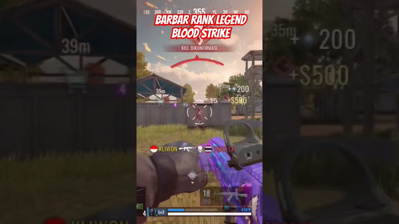 RANK LEGENDARY - BLOOD STRIKE 