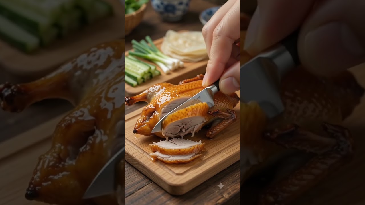 * World’s Smallest Peking Duck Looks TOO REAL! 😱* Chinese Food… But MINIATURE! 🤯🦆 #music#tinyfood by MiniFoodWorld!