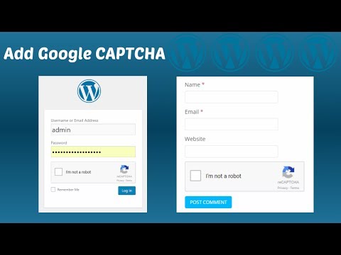 How to Add Google CAPTCHA in WordPress website at Login comment and Registration form