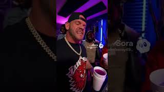 Chris Benoit in the studio. #chrisbenoit #movie #wrestling #wrestlemania #wcw #rapper #ai #film