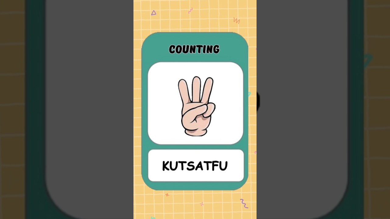 Counting in Siswati 🇸🇿