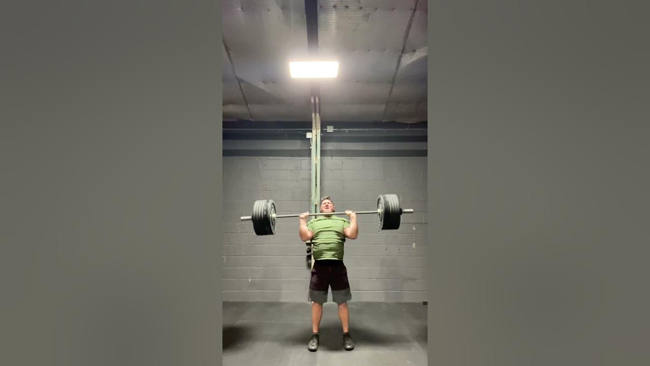 Power clean, push jerk, 2 split jerks YouTube