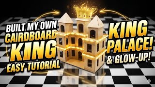 How to Make king Palace with Cardboard
