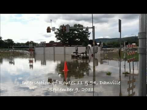Danville and Bloomsburg, PA Flooding September 8 9, 2011