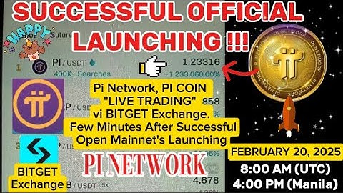 SUCCESSFUL LAUNCHING OF PI NETWORK