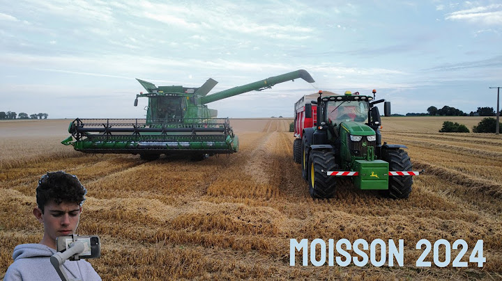 Moisson d’orge 2024 🌾 ( ma première video )