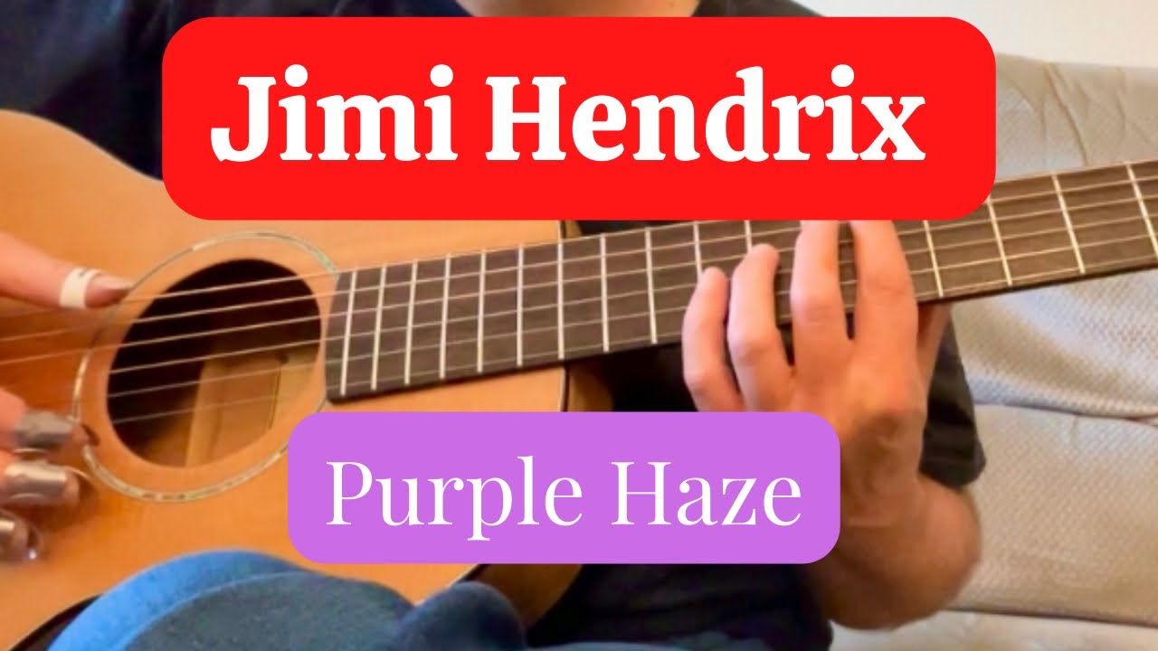 Jimi Hendrix Purple Haze Fingerstyle Guitar Cover TABS AVAILABLE