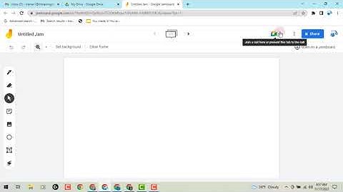 Join or start a meeting directly from Jamboard on the web to kickstart collaboration