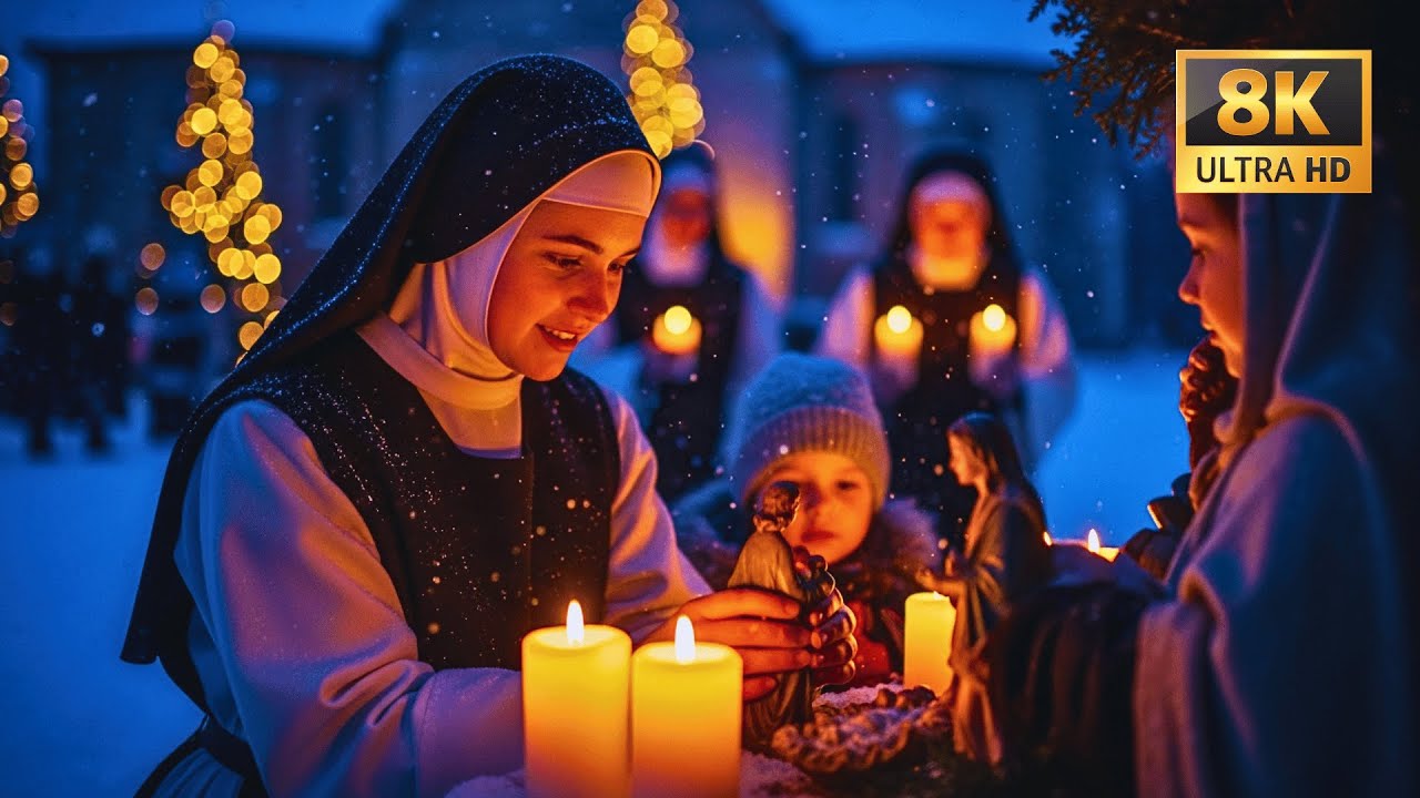 Silent Moon Over the Abbey - Gregorian Chants for Restful Sleep  Choir