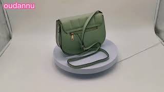 Oudannu Fashion Girl's Faux Leather Satchel Purse Small School Crossbody Messenger Cross-body Bag screenshot 5