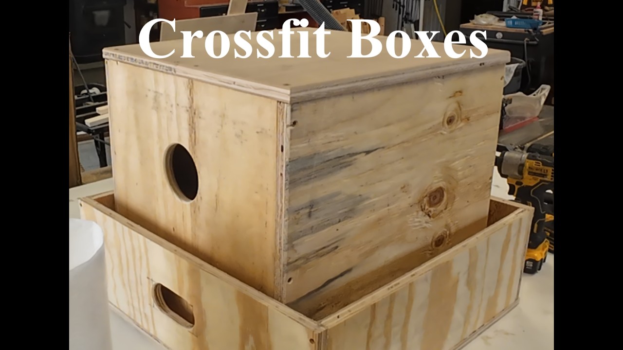 Two Crossfit Boxes for my daughter Krystal - YouTube