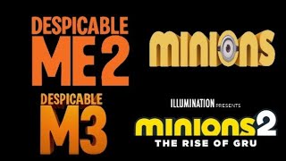 Evolution of DESPICABLE ME\/MINIONS movie trailers (2010-2022)