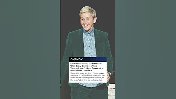 Ellen DeGeneres Ex Staffer Claims Men Were Targeted Pressures To Delay Child S Transplant 