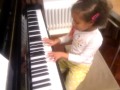 piano lesson for 5 years old girl