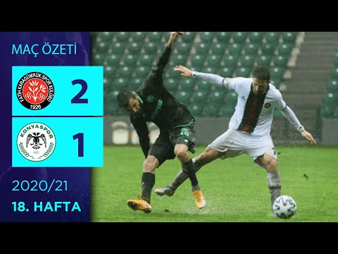 ÖZET: F. Karagümrük 2-1 İH Konyaspor | 18. Hafta - 2020/21