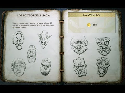 Vídeo: Ubicaciones De God Of War Faces Of Magic: Dónde Encontrar Las Nueve Ubicaciones De Máscaras De Señor
