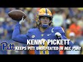 Pitt QB Kenny Pickett Keeps Pitt Undefeated In ACC Play