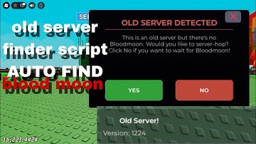 OLD SERVER FINDER SCRIPT GROW A GARDEN [AUTO FIND BLOODMOON AUTO BUY CANDY BLOSSOM ]NO KEY  PASTEBIN
